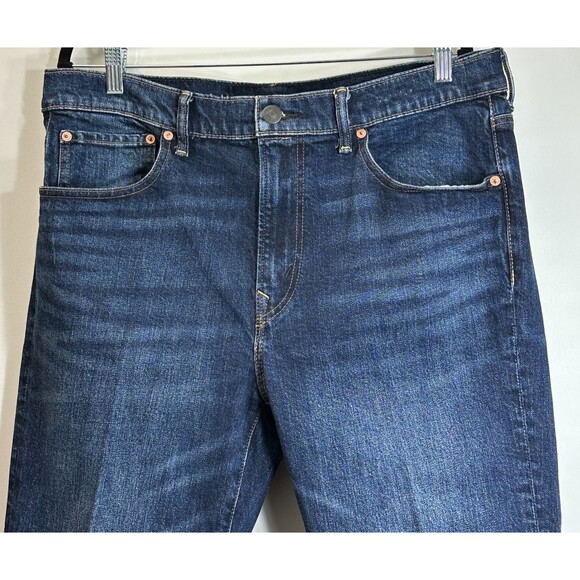 American Eagle Jeans Mens 34X30 (37x29 Actual) Blue Denim Flex Relaxed Straight - Picture 4 of 16
